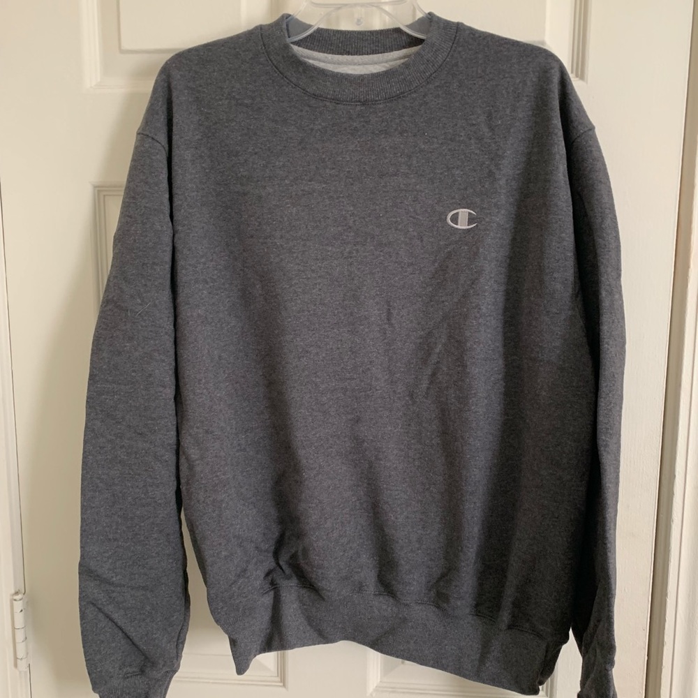 Grey Champion Embroidered Sweatshirt